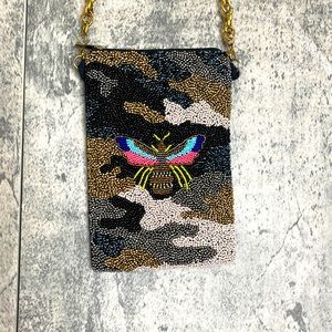 Beaded Crossbody Bag